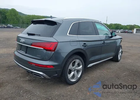 2022 Audi Q5 Premium Plus 45 Tfsi S Line Quattro S Tronic из США, поврежденный, VIN WA1EAAFY2N2104498